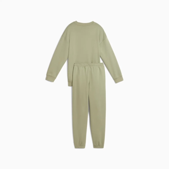 Костюм спортивный подростковый Loungewear Sweat Suit 68972782 Puma 140 Фисташковый 68972782 фото 5 — интернет-магазин Tapok