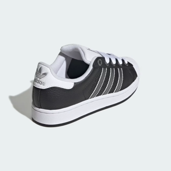 Кроссовки подростковые SUPERSTAR II J JQ0314 Adidas 3 (35,5) Черный JQ0314 фото 4 — интернет-магазин Tapok