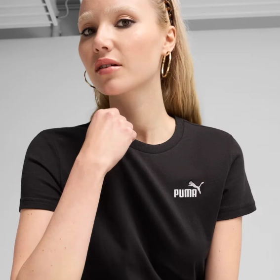 Футболка ESS Small No. 1 Logo Tee 68237201 Puma L Чорний 68237201 фото 3 — інтернет-магазин Tapok