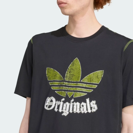 Футболка GRFX TEE JY2761 Adidas 2XL Чорний JY2761 фото 2 — інтернет-магазин Tapok