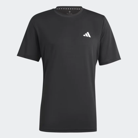 Футболка TRAIN ESSENTIALS STRETCH TRAINING TEE IC7413 Adidas L Чорний IC7413 фото 6 — інтернет-магазин Tapok
