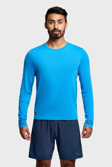 Футболка довг. рукав Saucony STOPWATCH LONG SLEEVE SAM800379-CFH фото 1 — інтернет-магазин Tapok