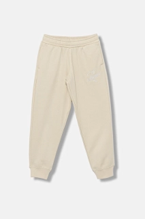 Брюки спортивные детские ESS SCRIPT Sweatpants 68872987 Puma 140 Бежевый 68872987