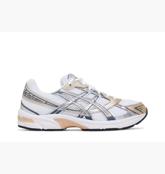 Кроссовки мужские Asics Gel 1130 White/Metallic 1201A256-117 фото 2 — интернет-магазин Tapok