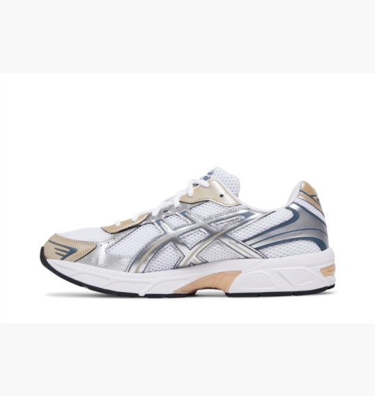Кроссовки мужские Asics Gel 1130 White/Metallic 1201A256-117 фото 4 — интернет-магазин Tapok