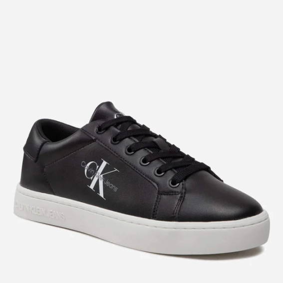 Кроссовки Calvin Klein Classic Cupsole Low (BLACK) YMOYM00491 фото 2 — интернет-магазин Tapok