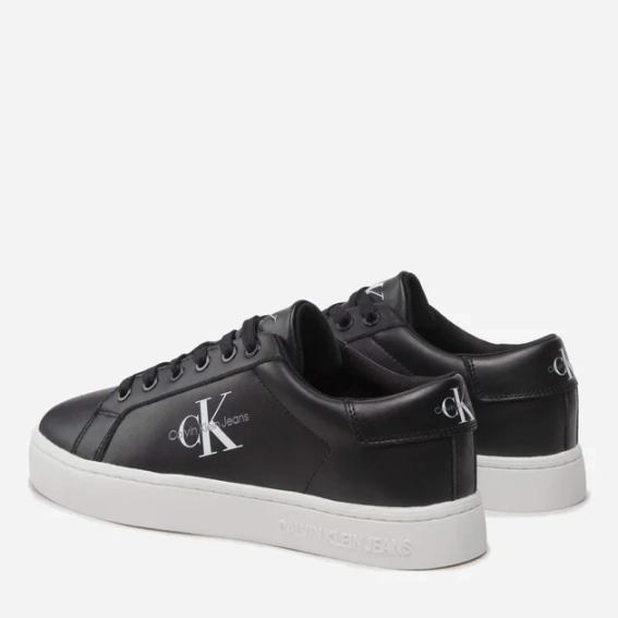 Кроссовки Calvin Klein Classic Cupsole Low (BLACK) YMOYM00491 фото 4 — интернет-магазин Tapok