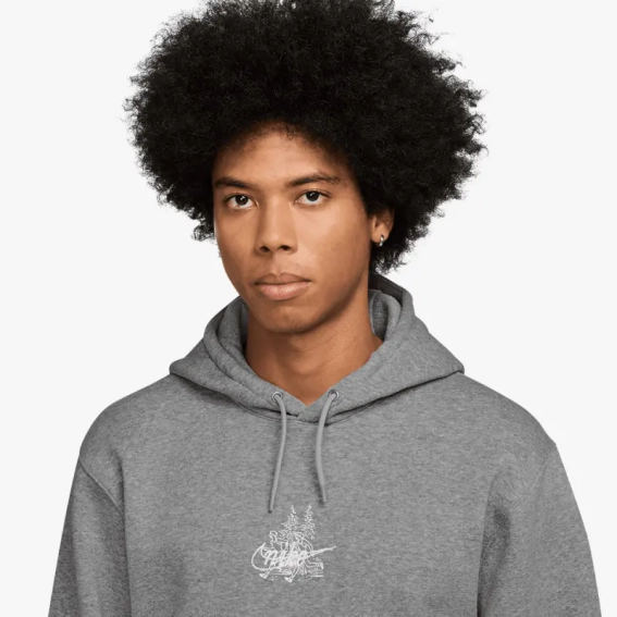 Женская толстовка Nike Club graphic hoodie HV1216-063 HV1216-063 фото 3 — интернет-магазин Tapok