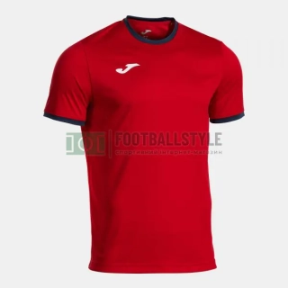 Футболка Joma Combi Premium Short Sleeve T-Shirt Red Dark Navy 104494.603