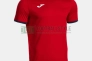 Футболка Joma Combi Premium Short Sleeve T-Shirt Red Dark Navy 104494.603 Фото 1