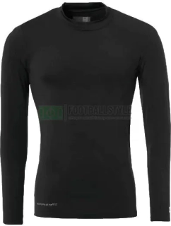 Футболка компрессионная Uhlsport BASELAYER черная 1003078 02 1003078-02