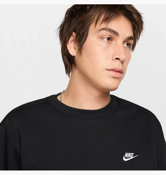 Свитшот мужской Nike Club Black FN3886-010 фото 4 — интернет-магазин Tapok