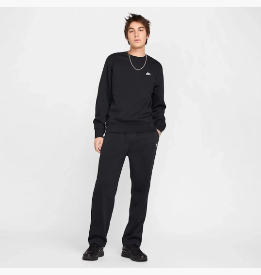 Свитшот мужской Nike Club Black FN3886-010 фото 7 — интернет-магазин Tapok