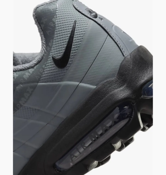 Кроссовки Nike Air Max 95 Ultra Grey DM2815-003 фото 6 — интернет-магазин Tapok