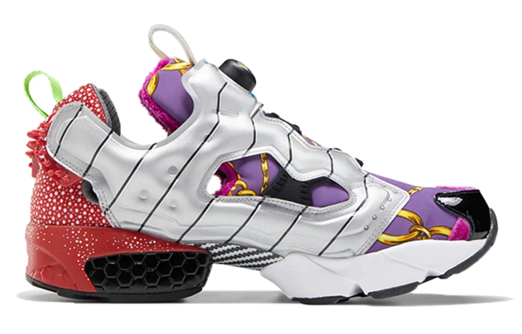 Кросівки унісекс Reebok Illumination’S Minions X Instapump Fury Light Blue/Black FY9092 38.5 FY9092 фото 2 — інтернет-магазин Tapok