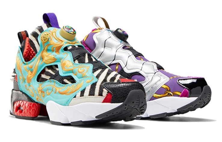 Кросівки унісекс Reebok Illumination’S Minions X Instapump Fury Light Blue/Black FY9092 38.5 FY9092 фото 3 — інтернет-магазин Tapok