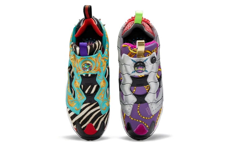 Кросівки унісекс Reebok Illumination’S Minions X Instapump Fury Light Blue/Black FY9092 38.5 FY9092 фото 5 — інтернет-магазин Tapok