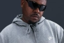 Толстовка чоловіча Nike Club Fleece Grey FN3861-063 Фото 10