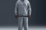 Толстовка чоловіча Nike Club Fleece Grey FN3861-063 Фото 11