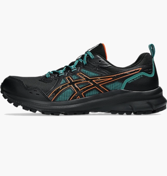 Кроссовки мужские Asics Trail Scout 3 Black/Turquoise 1011B700-005 фото 1 — интернет-магазин Tapok