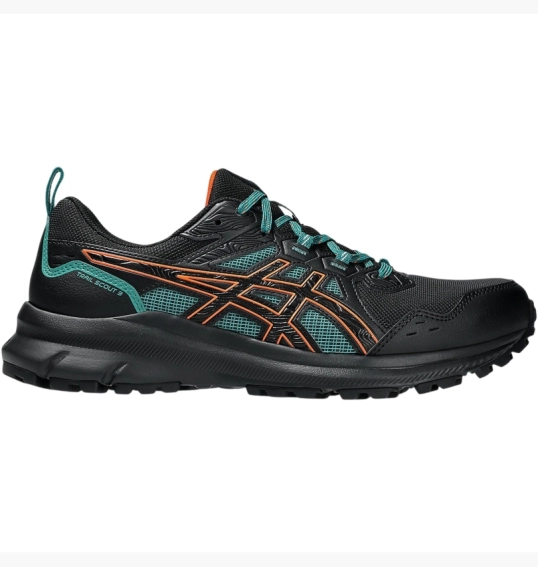 Кроссовки мужские Asics Trail Scout 3 Black/Turquoise 1011B700-005 фото 2 — интернет-магазин Tapok