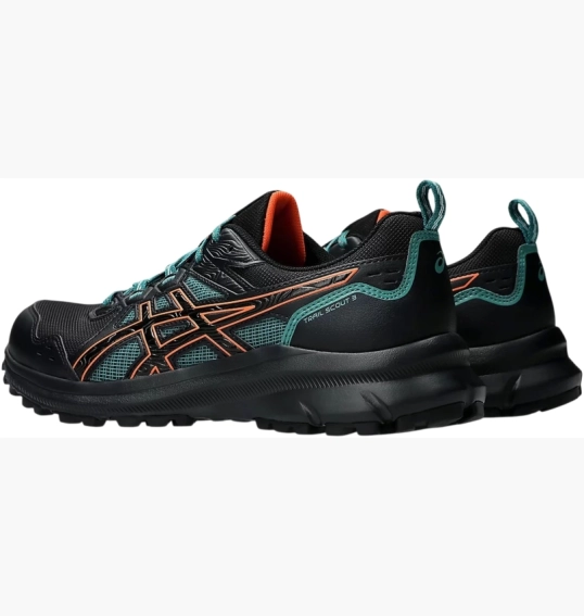 Кроссовки мужские Asics Trail Scout 3 Black/Turquoise 1011B700-005 фото 4 — интернет-магазин Tapok