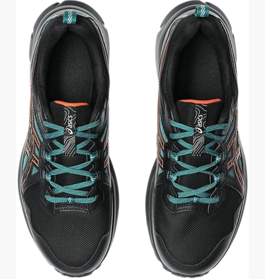 Кроссовки мужские Asics Trail Scout 3 Black/Turquoise 1011B700-005 фото 6 — интернет-магазин Tapok
