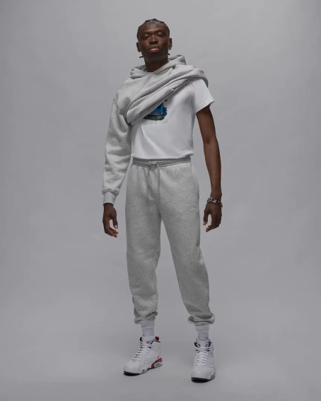 Брюки Jordan M BRK FLC PANT FV7277-050 фото 5 — интернет-магазин Tapok