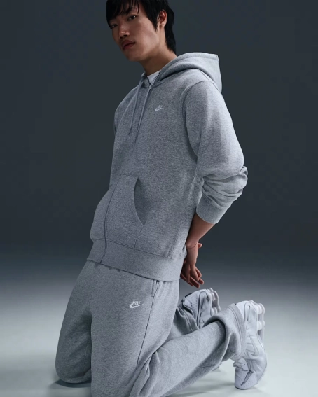 Толстовка Nike M CLUB BB FZ HOODIE FN3861-063 фото 3 — интернет-магазин Tapok