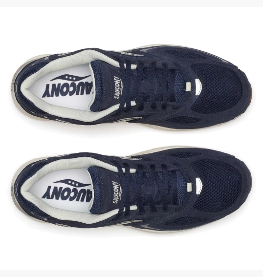 Кросівки чоловічі Saucony Grid Jazz 9 Suede Blue S70898-2 фото 6 — інтернет-магазин Tapok