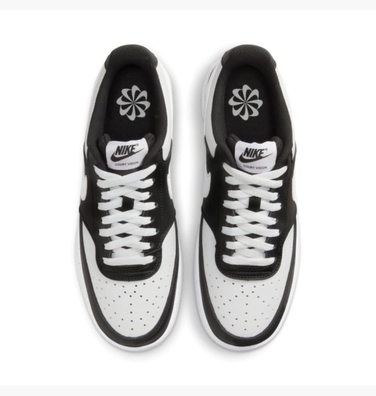 Кроссовки женские Nike Court Vision Low Next Nature White/Black DH3158-003 фото 4 — интернет-магазин Tapok