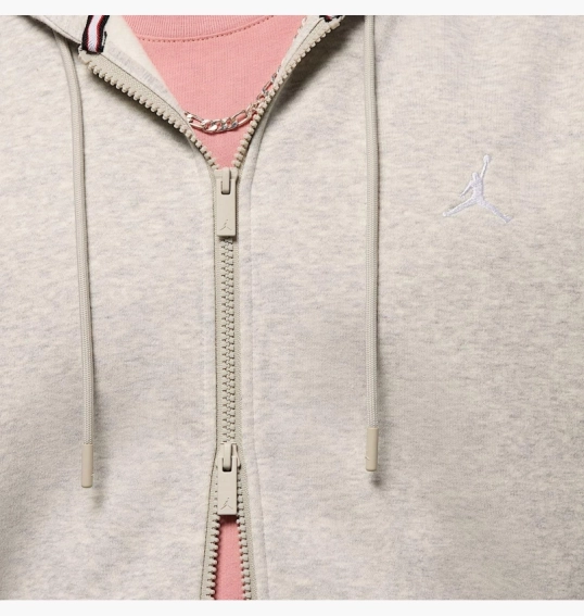 Женская толстовка Air Jordan Brooklyn Fleece Grey FV7289-050 фото 3 — интернет-магазин Tapok