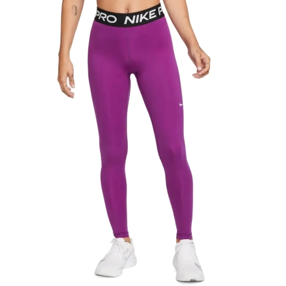 Лосины Nike pro mid-rise leggings CZ9779-503 фото 1 — интернет-магазин Tapok