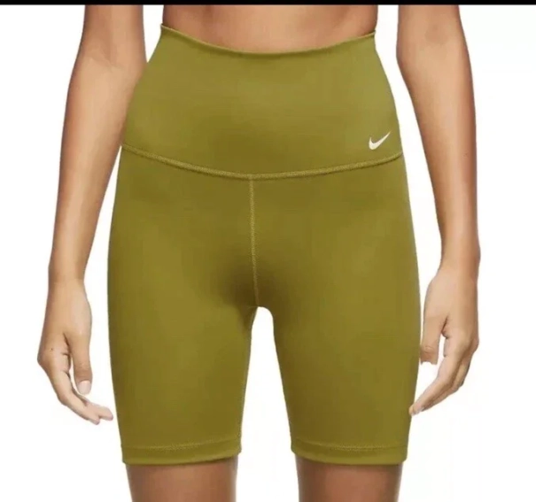 Лосины Nike dri fit 1 high-waisted 7in short DV9022-390 фото 1 — интернет-магазин Tapok