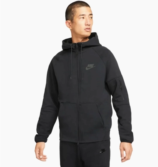 Толстовка Nike M NSW TE FZ FLC HOODIE DD5284-010 фото 1 — інтернет-магазин Tapok