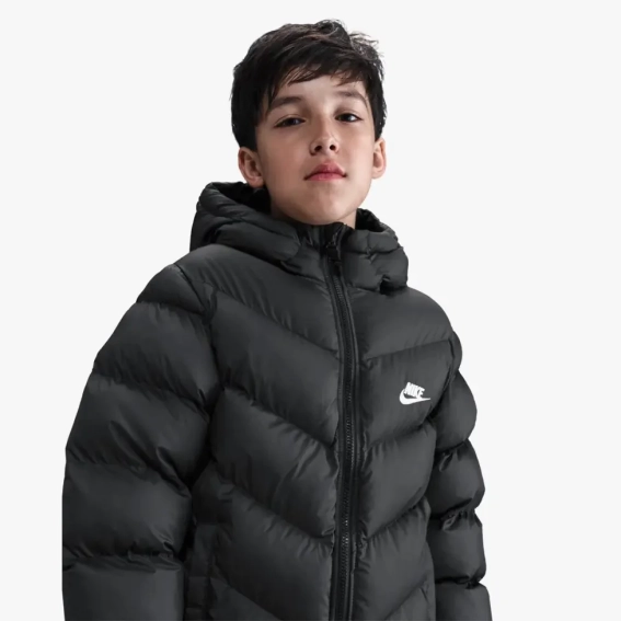 Куртка Nike K NSW TF ADP PUFFER MID THIGH HJ2722-010 фото 3 — інтернет-магазин Tapok