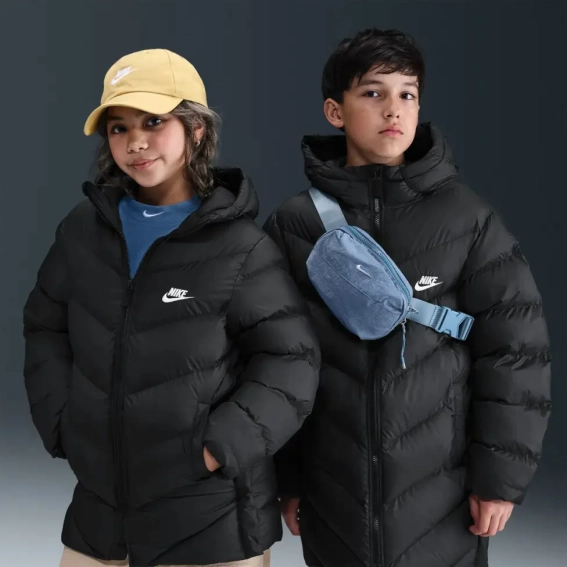 Куртка Nike K NSW TF ADP PUFFER MID THIGH HJ2722-010 фото 5 — інтернет-магазин Tapok