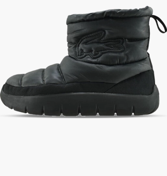 Черевики жіночі Lacoste Serve Slipper Mid Black 748CFA001402H фото 1 — інтернет-магазин Tapok