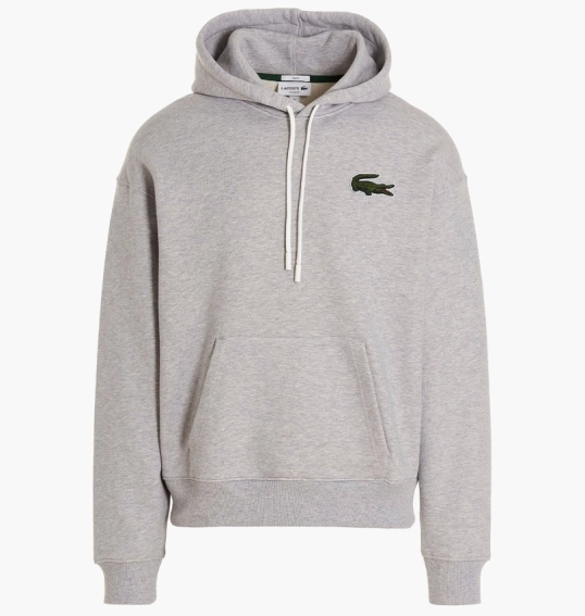 Худые унисекс Lacoste Logo Grey SH6404CCA фото 1 — интернет-магазин Tapok