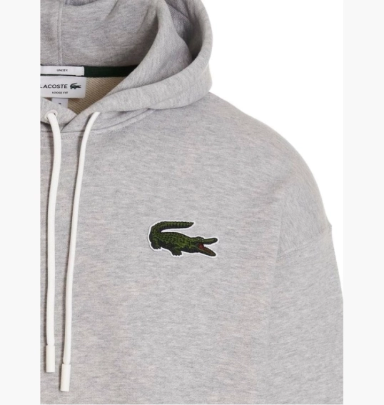 Худые унисекс Lacoste Logo Grey SH6404CCA фото 6 — интернет-магазин Tapok