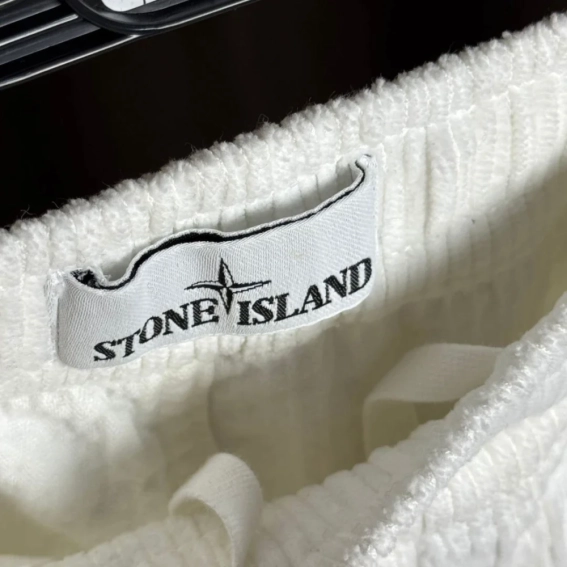 Штани Stone Island Pants Velvet White 751530811 V0001 фото 3 — інтернет-магазин Tapok