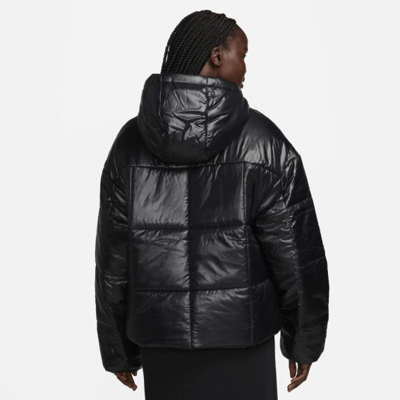 Куртка Nike W NSW PE SHINE PUFFER FB8769-010 фото 2 — интернет-магазин Tapok