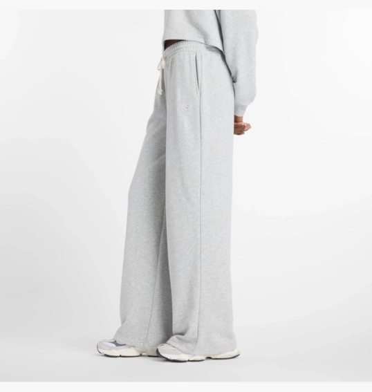 Штани жіночі New Balance Coastal Fleece Grey WP51503AGT фото 4 — інтернет-магазин Tapok