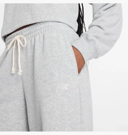 Штани жіночі New Balance Coastal Fleece Grey WP51503AGT фото 7 — інтернет-магазин Tapok
