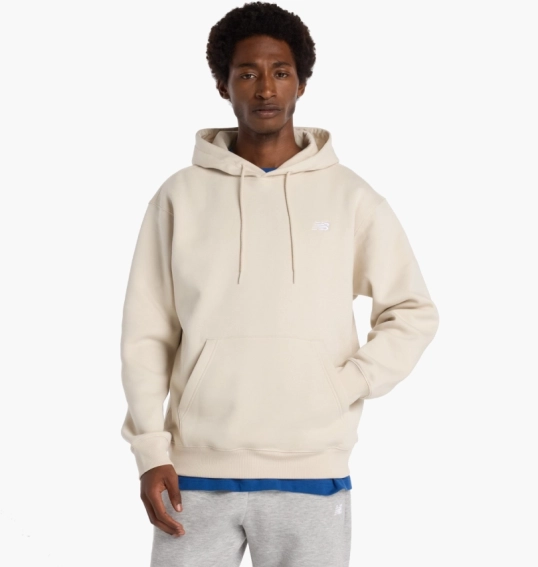 Худі чоловіче New Balance Sport Essentials Fleece Beige MT41511TWF фото 1 — інтернет-магазин Tapok