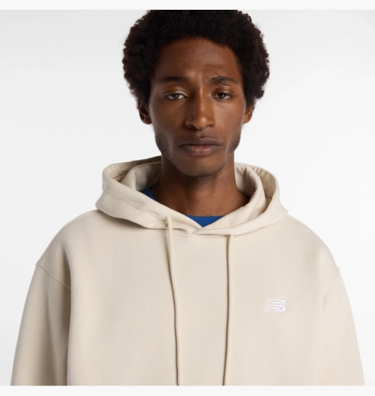 Худі чоловіче New Balance Sport Essentials Fleece Beige MT41511TWF фото 6 — інтернет-магазин Tapok