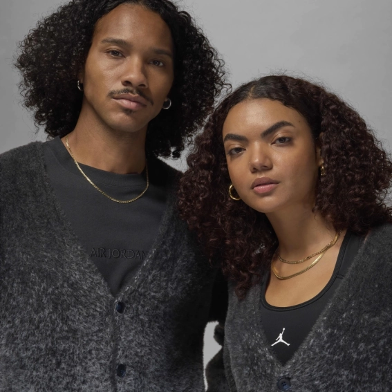 Толстовка M J AIR JDN CARDIGAN  Чол L FV7426-070 фото 3 — інтернет-магазин Tapok