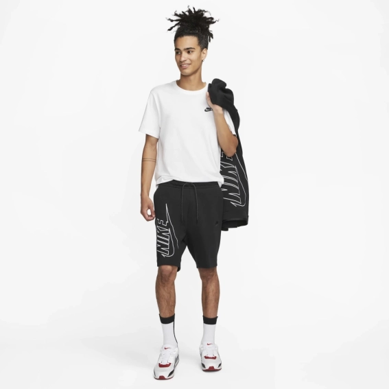 Шорти чоловічі Nike Tech Fleece Black DZ4472-010 фото 6 — інтернет-магазин Tapok