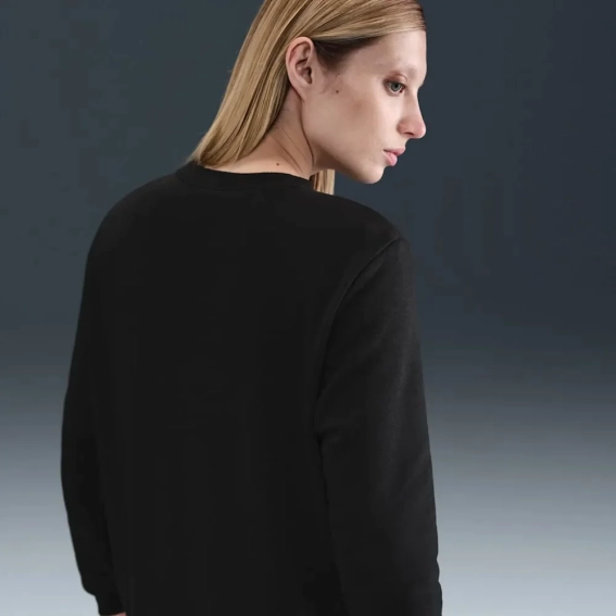 Світшот жіночий Nike Sportswear Club Fleece Graphic Crew Black HV2342-010 фото 2 — інтернет-магазин Tapok