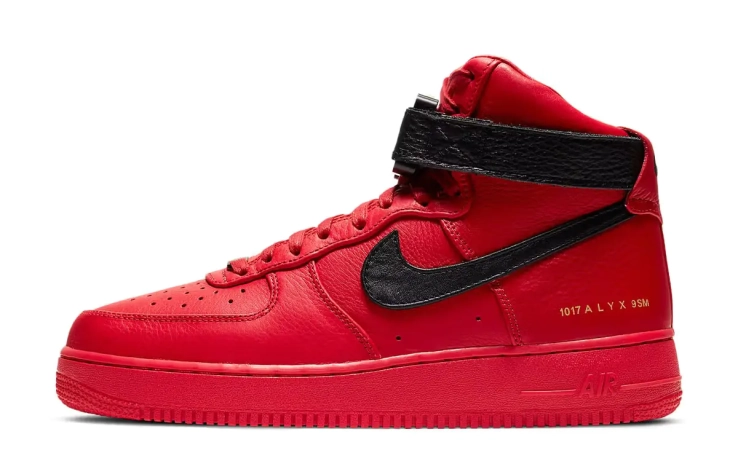 Кросівки чоловічі Nike X Alyx Air Force 1 Red CQ4018-601 фото 1 — інтернет-магазин Tapok